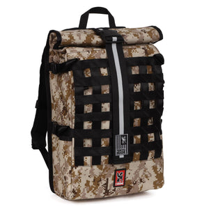 【9/10(火)11時発売】<br>CHROME CUSTOMS PREMADE BARRAGE BAGS chromeindustries DIGITAL CAMO - DESERT 