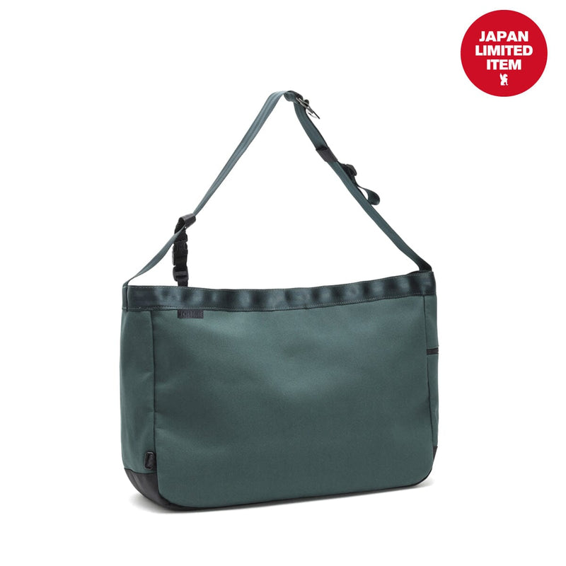 NEWSPAPER MESSENGER BAGS chromeindustries DEEP GREEN / SUEDE 