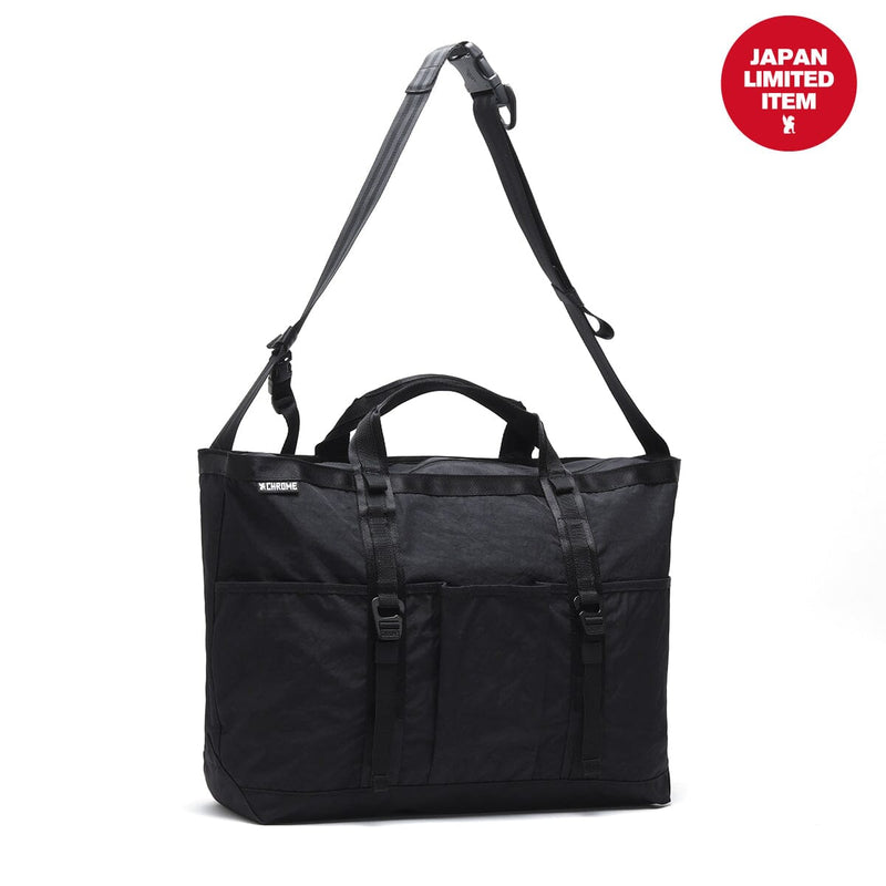 GROCERY TOTE MSNGR 28L BAGS chromeindustries BLACK CRINKLE 