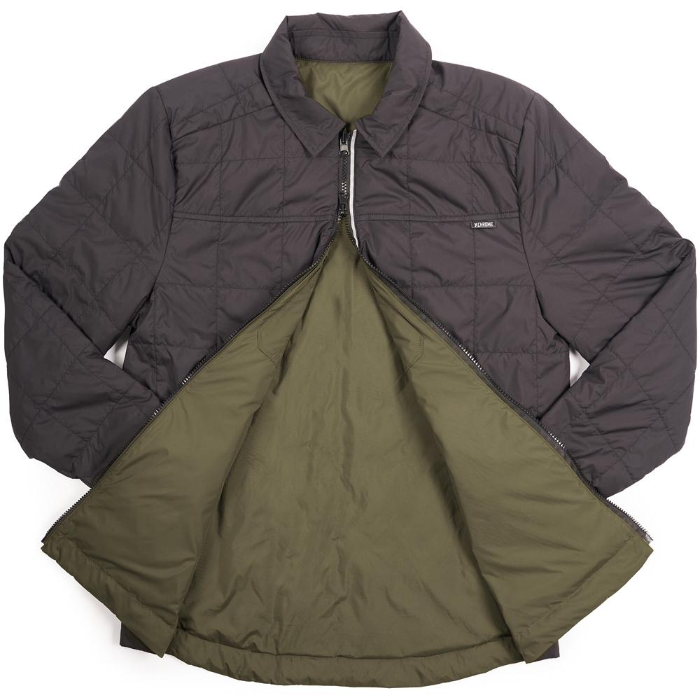 ブルゾンKith Quilted Jacket Olive Lサイズ - ブルゾン