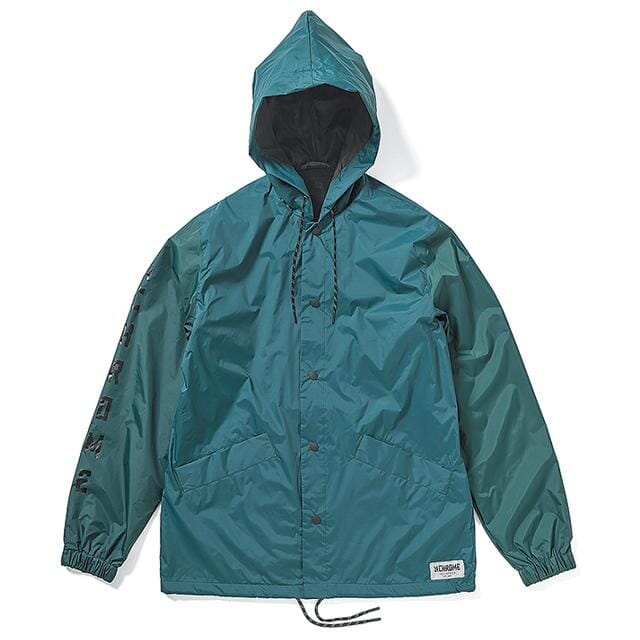 Coach jacket shop with hood